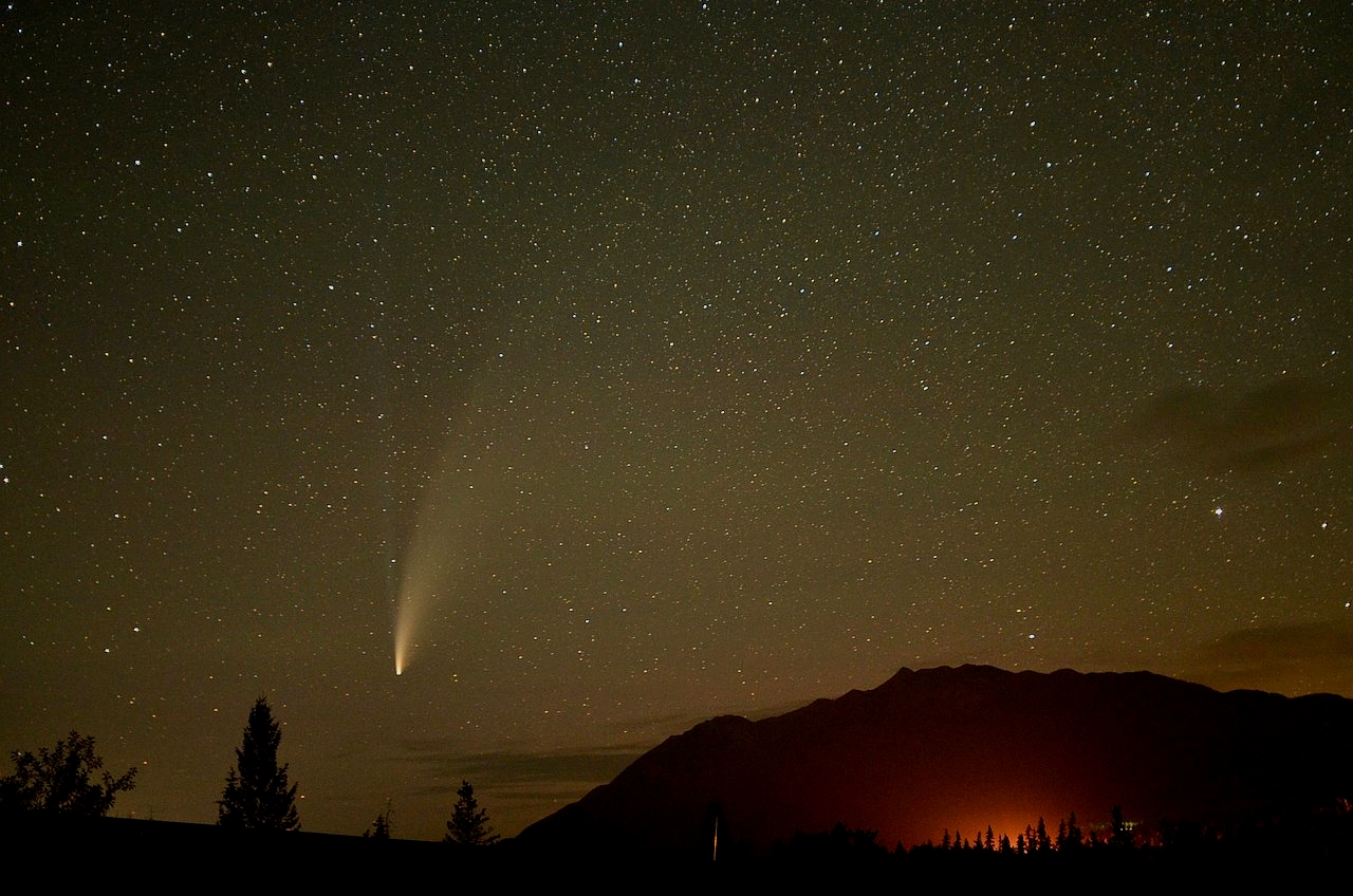 Comet Neowise, Thurs Jul 16 at 2am from Fort Steele BC.